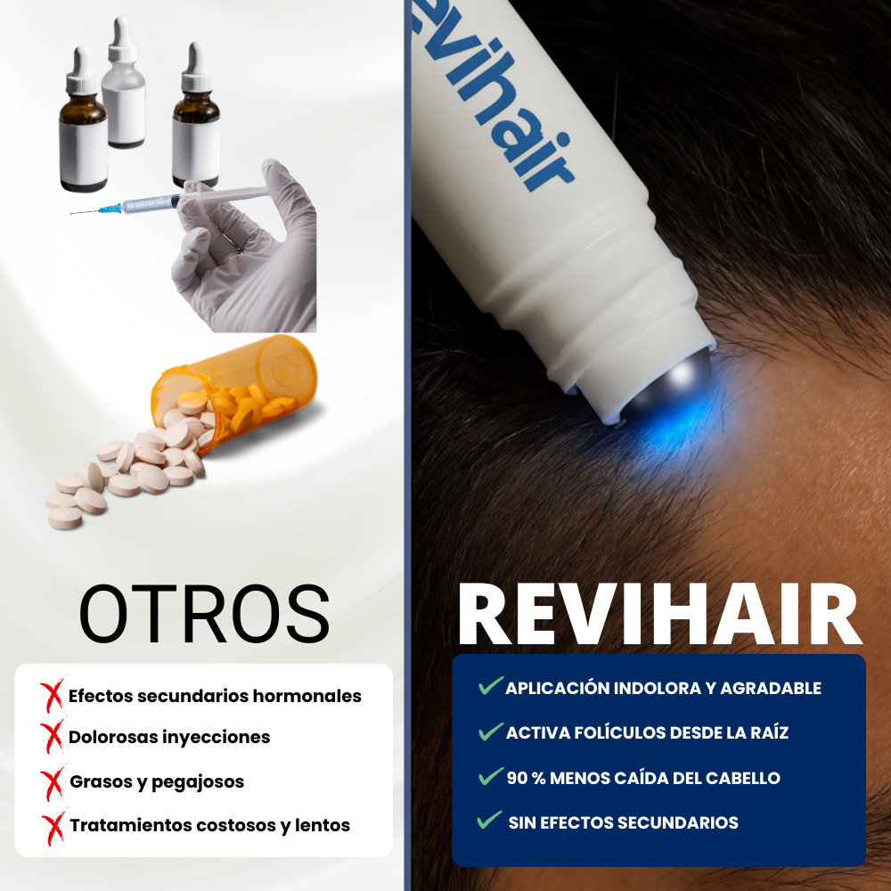 Revihair™: El sérum que está frenando la caída del cabello.